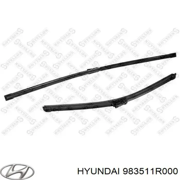 Купити 983511R000 Hyundai/Kia Гумка склоочисника водійська