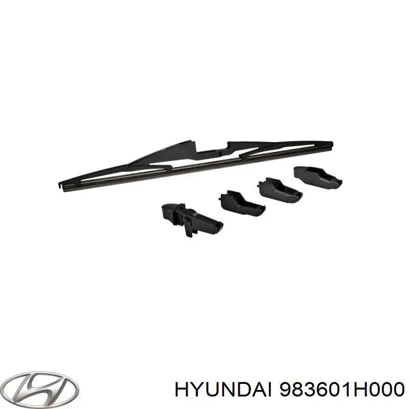 Купити 983601H000 Hyundai/Kia Щітка-двірник лобового скла, пасажирська