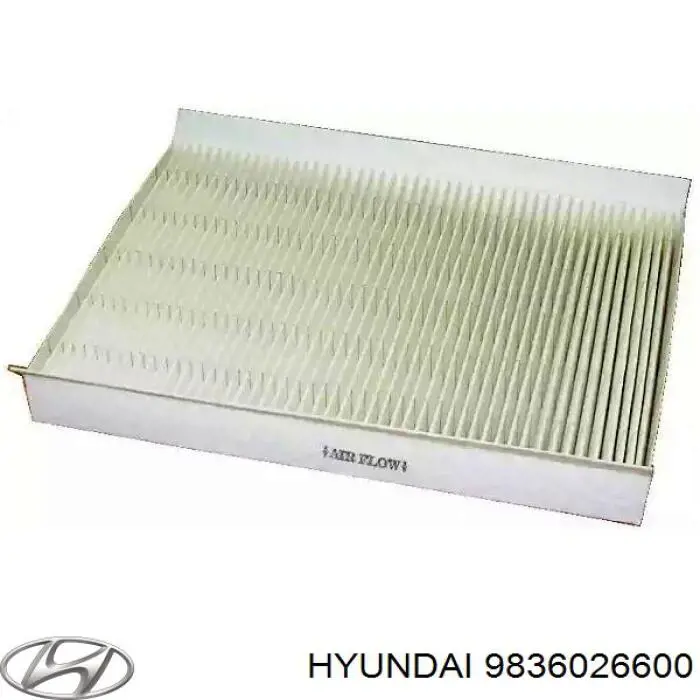 Купити 9836026600 Hyundai/Kia Щітка-двірник лобового скла, пасажирська