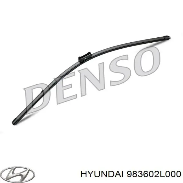 983602L000 Hyundai/Kia щітка-двірник лобового скла, пасажирська