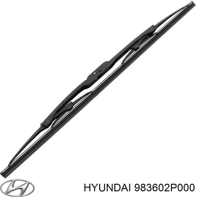 983602P000 Hyundai/Kia щітка-двірник лобового скла, пасажирська