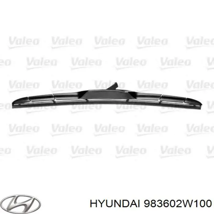 983602W100 Hyundai/Kia Щітка склоочисника лобового скла, пасажирська