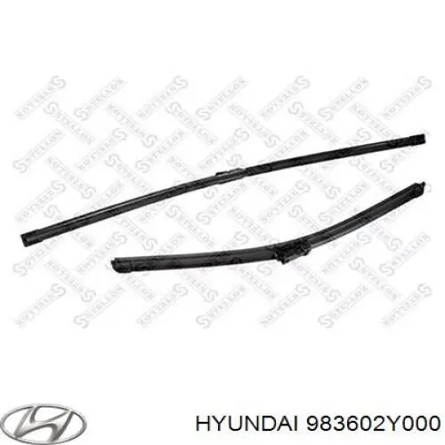Купити 983602Y000 Hyundai/Kia Щітка-двірник лобового скла, пасажирська