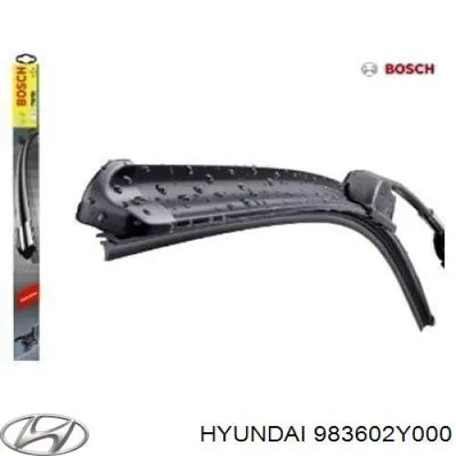 Щітка-двірник лобового скла, пасажирська Hyundai/Kia 983602Y000 ціна, від 10.52 USD