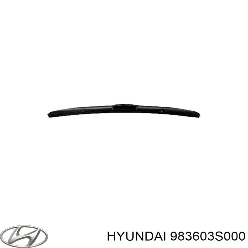 Купити 983603S000 Hyundai/Kia Щітка-двірник лобового скла, пасажирська