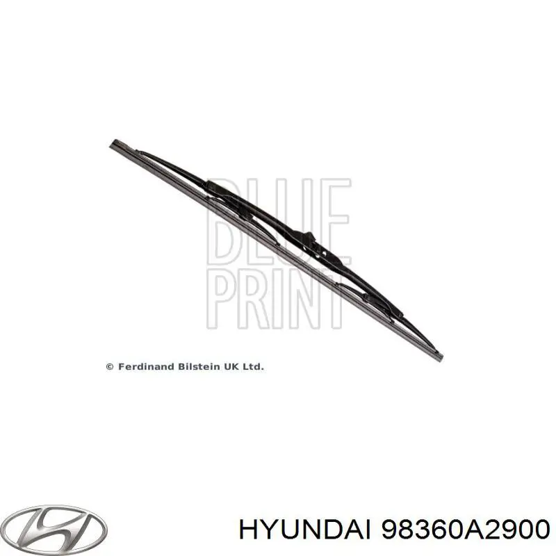 98360A2900 Hyundai/Kia щітка-двірник заднього скла