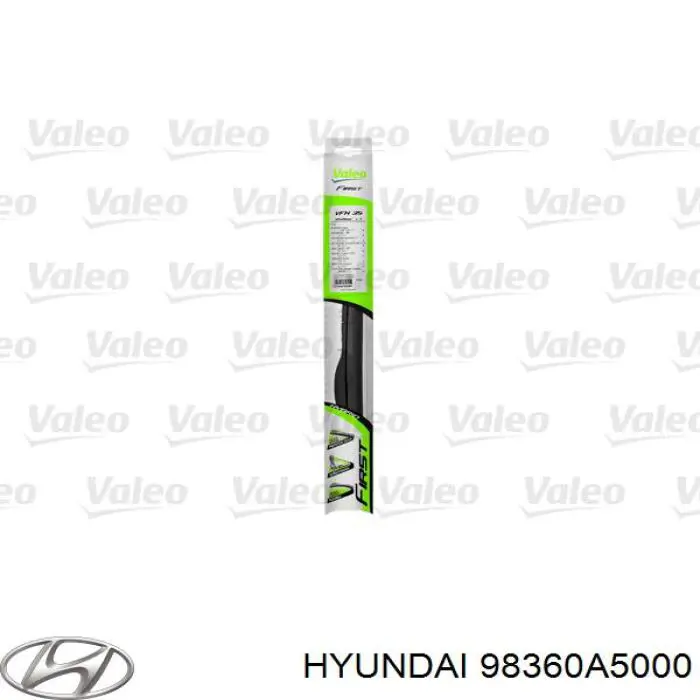 Щітка-двірник лобового скла, пасажирська Hyundai/Kia 98360A5000 ціна, від 57.40 USD