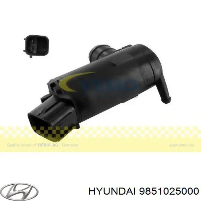 Моторчик омивача переднього скла Hyundai/Kia 9851025000 ціна, від 5.36 USD