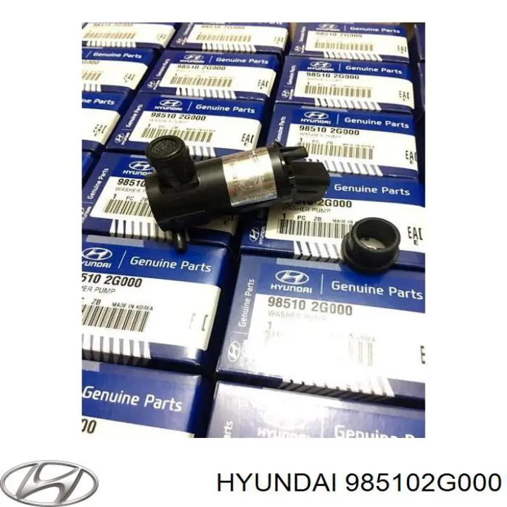 985102G000 Hyundai/Kia насос-двигун омивача скла, переднього