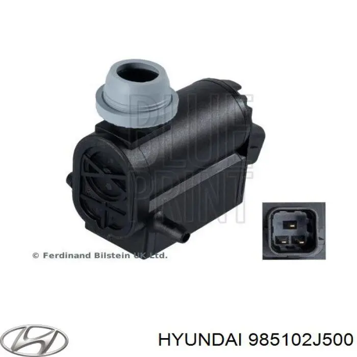 Моторчик омивача переднього скла Hyundai/Kia 985102J500 ціна, від 13.41 USD