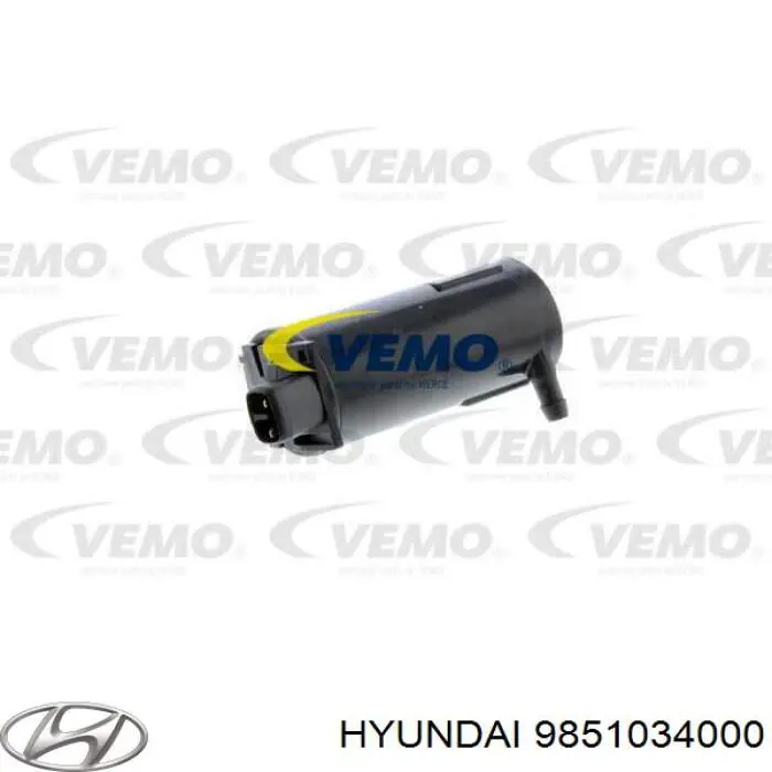 Моторчик омивача переднього скла Hyundai/Kia 9851034000 ціна, від 4.59 USD