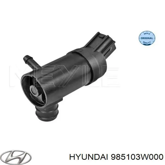 985103W000 Hyundai/Kia насос-двигун омивача скла, переднього