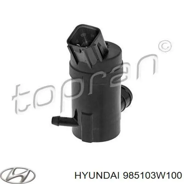 Насос-мотор омивача скла, заднього Hyundai/Kia 985103W100 ціна, від 12.94 USD