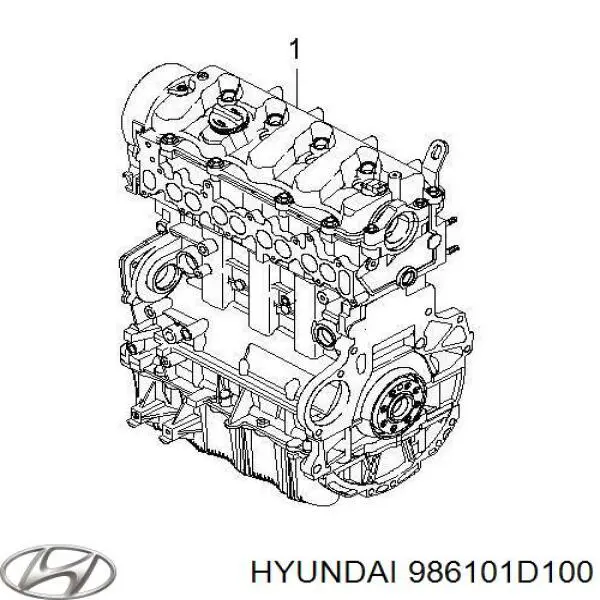 Купити 986101D100 Hyundai/Kia Бачок омивайки