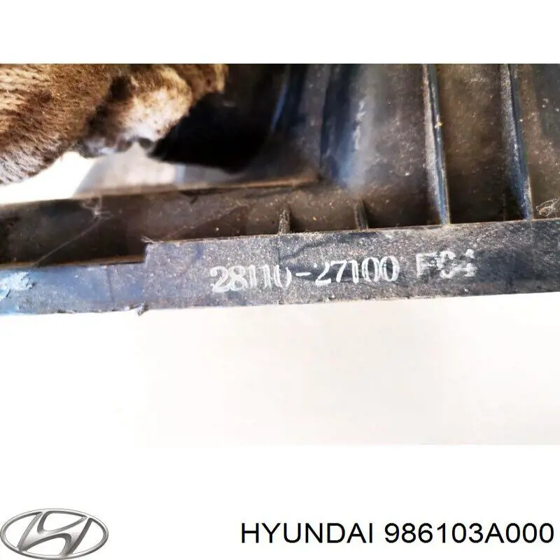 986103A000 Hyundai/Kia Бачок склоомивача