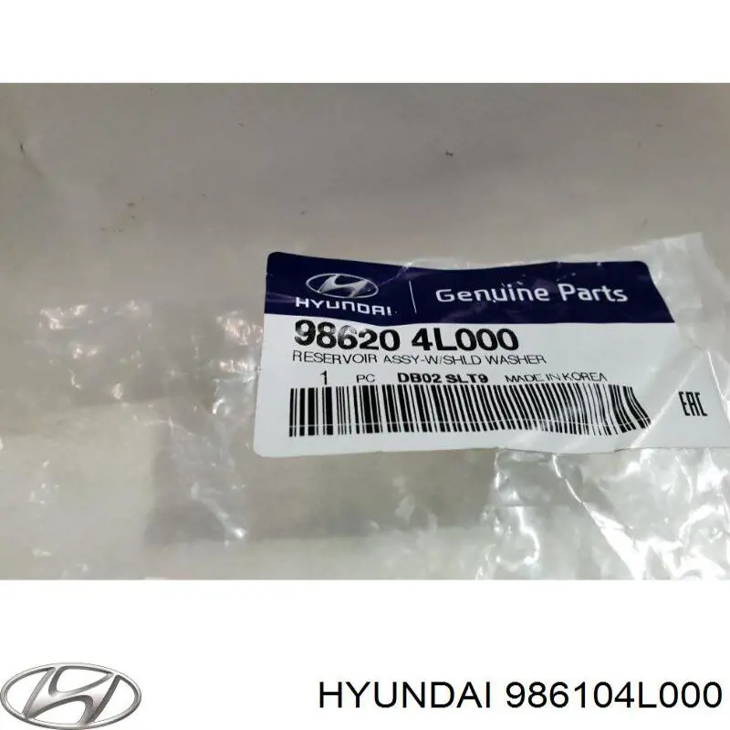 986104L000 Hyundai/Kia бачок омивача скла