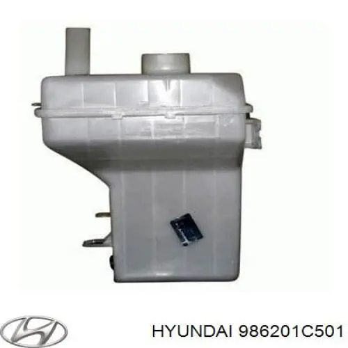 986201C501 Hyundai/Kia бачок омивача скла