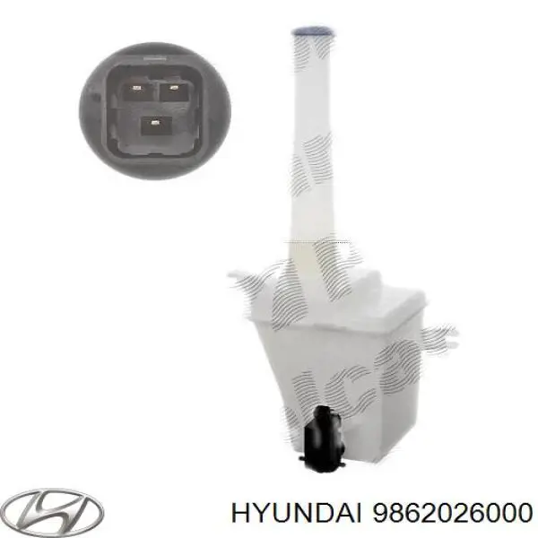 Купити 9862026000 Hyundai/Kia Бачок омивайки