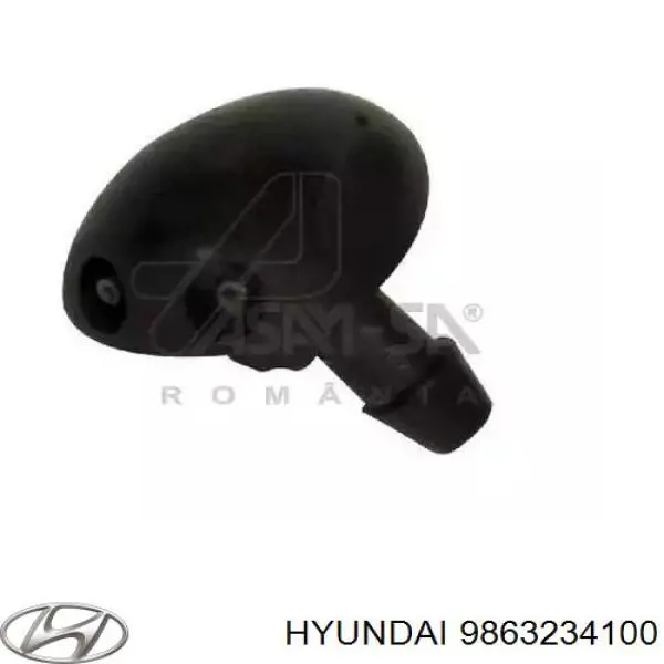 Сопло омивача лобового скла Hyundai Sonata IV седан (EU4) (2001 - 2005) ціна, від  
