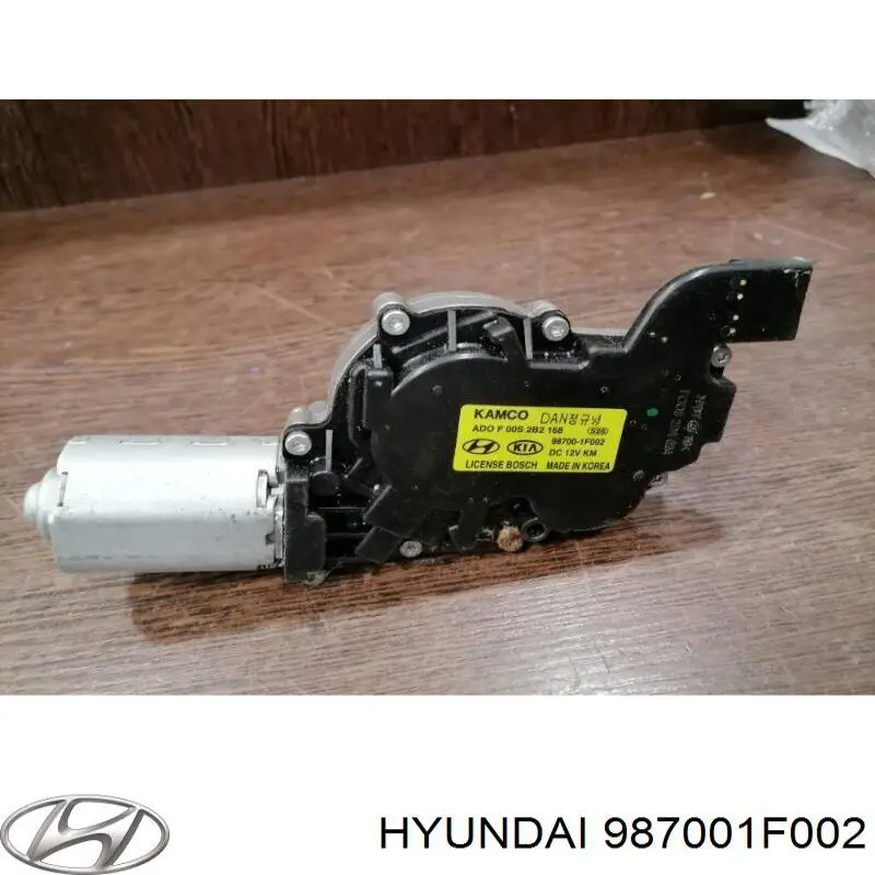 Купити 987001F001 Hyundai/Kia Двигун склоочисника заднього скла