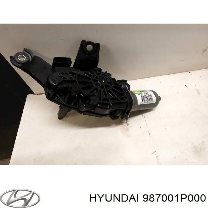 987001P000 Hyundai/Kia Моторчик заднього двірника