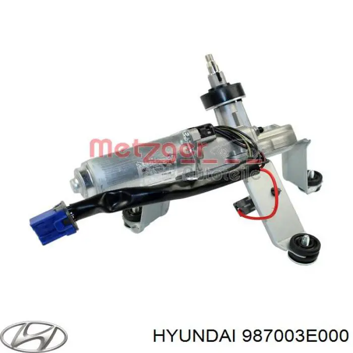 987003E000 Hyundai/Kia двигун склоочисника заднього скла
