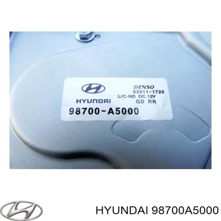 Склоочисник дверей задка Hyundai/Kia 98700A5000 ціна, від 31.67 USD