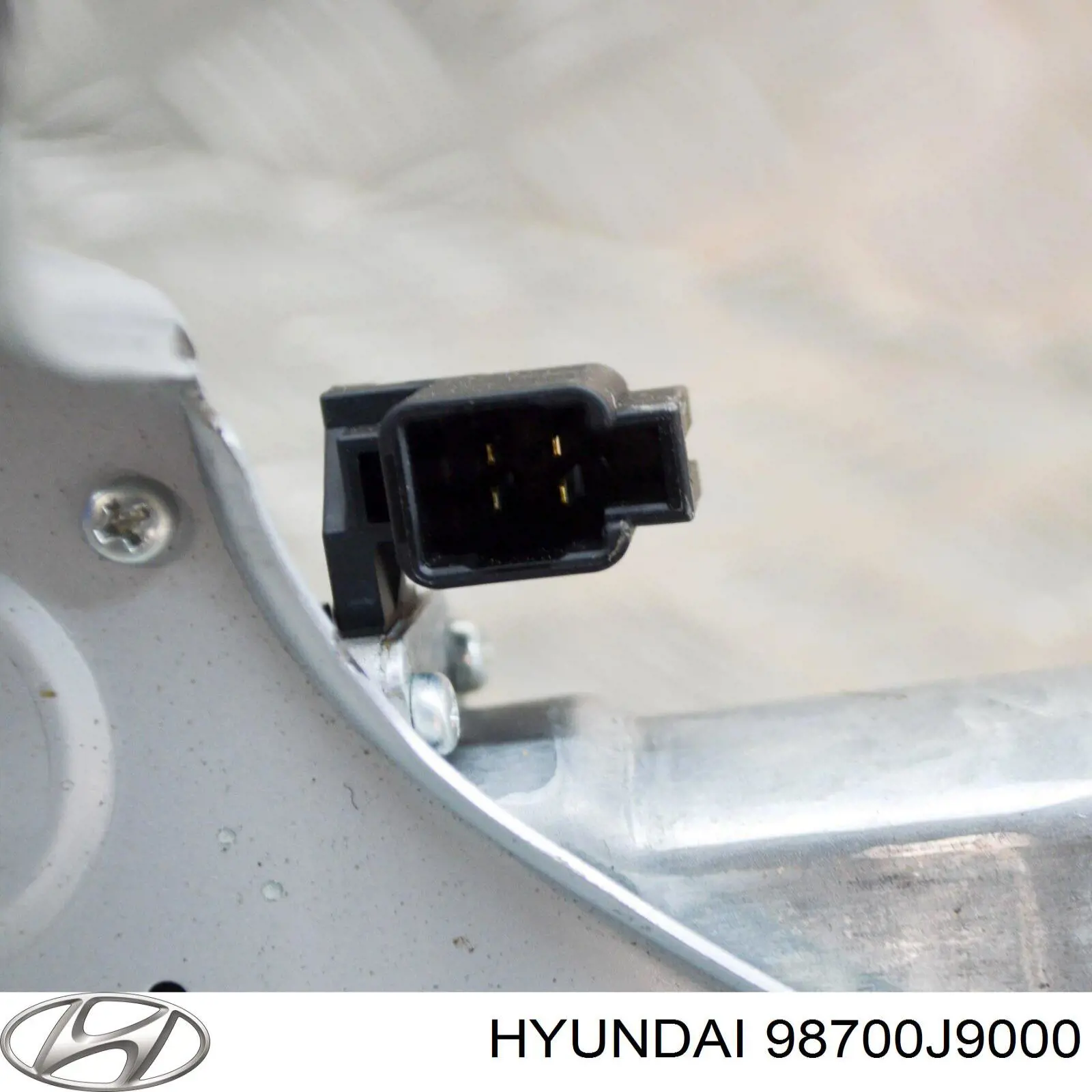 98700J9000 Hyundai/Kia Моторчик заднього двірника