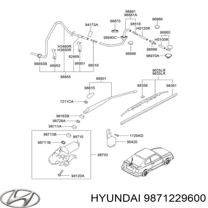 Купити 9871229600 Hyundai/Kia 