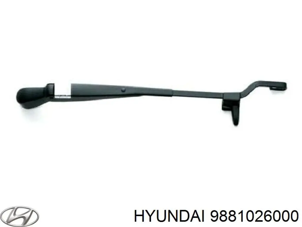 Купити 9881026000 Hyundai/Kia Важіль-поводок склоочисника заднього скла