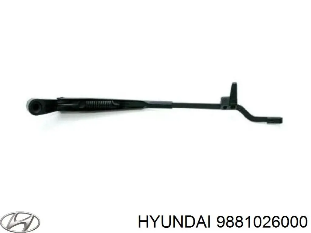 Важіль-поводок склоочисника заднього скла Hyundai Santa Fe 1 (SM) (Хендай Санта фе)