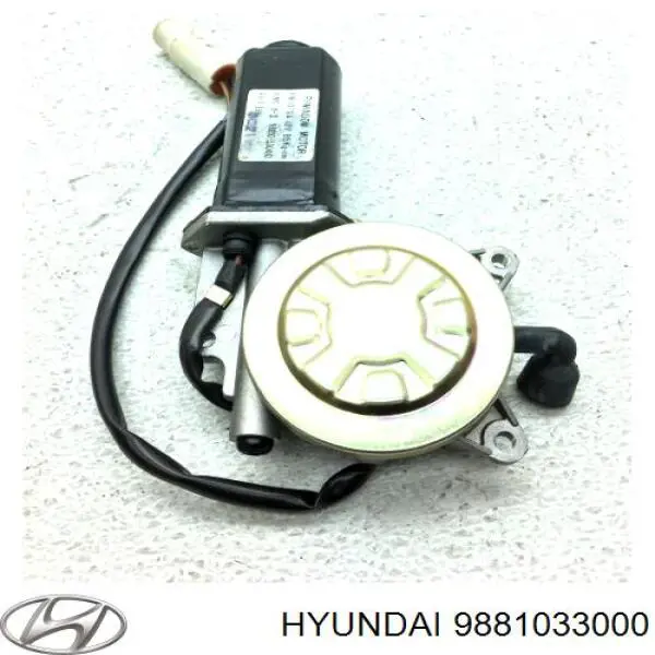 Двигун склопідіймача двері передньої, лівої Hyundai S Coupe (Хендай С купе)