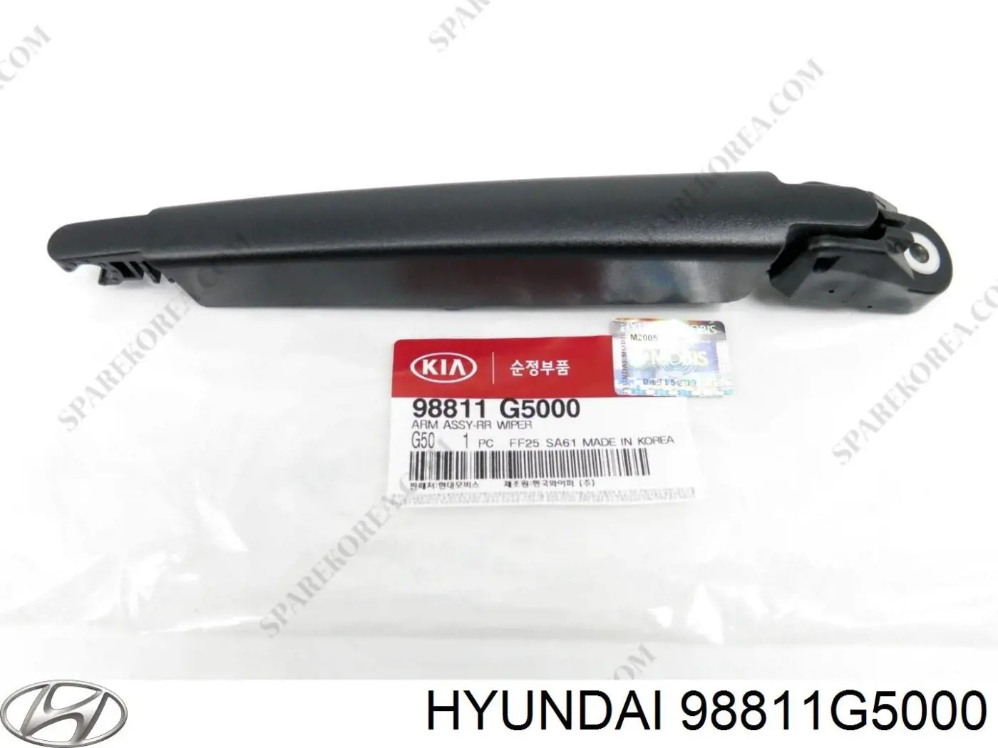 Важіль-поводок склоочисника заднього скла Hyundai/Kia 98811G5000 ціна, від 25.33 USD