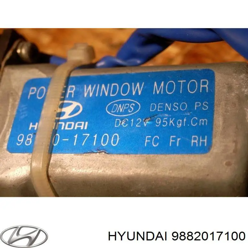 Купити 9882017100 Hyundai/Kia Двигун склопідіймача двері передньої, правої