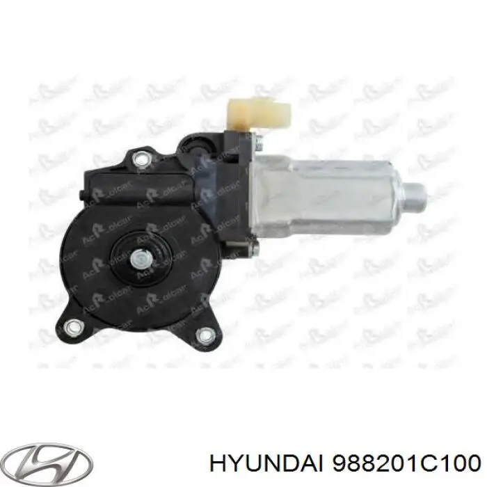 Двигун склопідіймача двері передньої, правої 988201C100 Hyundai/Kia