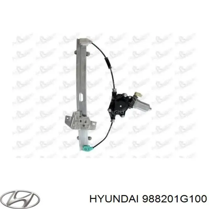 Двигун склопідіймача двері передньої, правої Hyundai/Kia 988201G100 ціна, від 30.83 USD