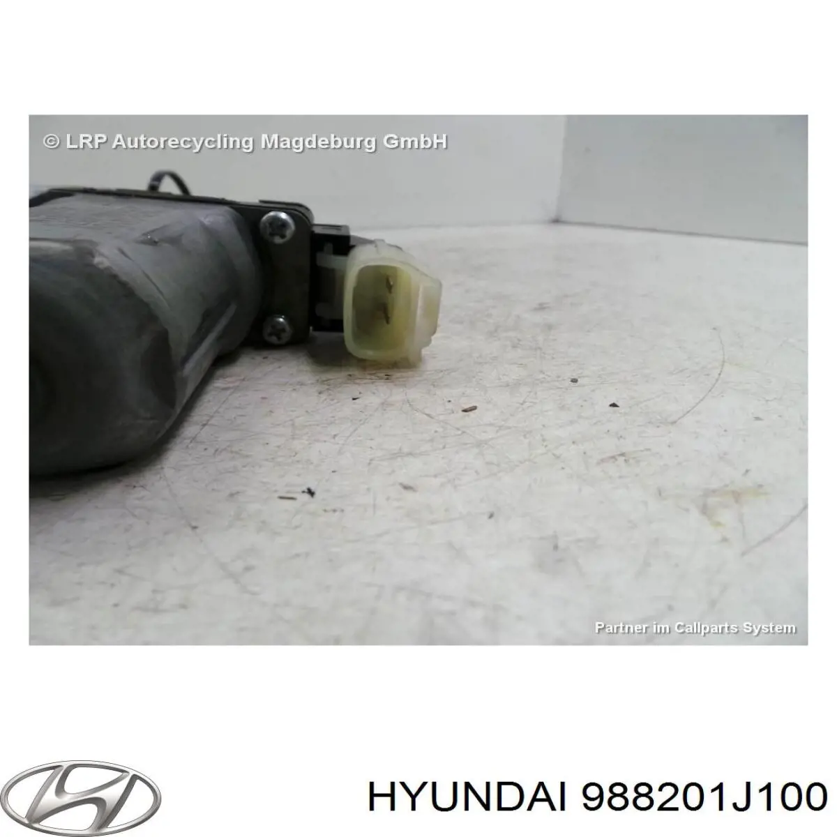 Купити 988201J100 Hyundai/Kia Двигун склопідіймача двері передньої, правої