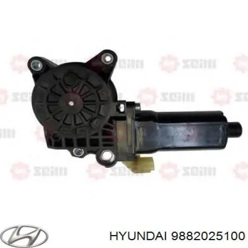 Купити 9882025100 Hyundai/Kia Двигун склопідіймача двері передньої, правої