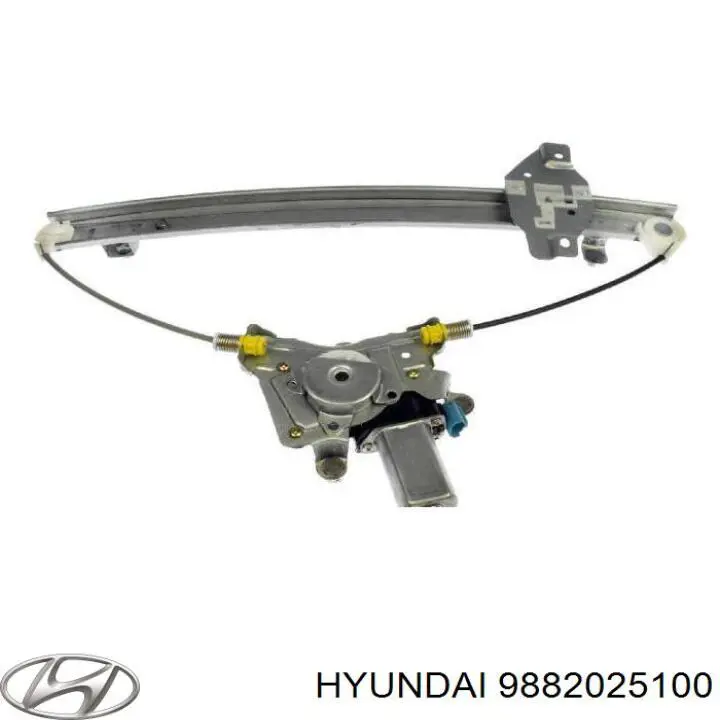 Двигун склопідіймача двері передньої, правої Hyundai/Kia 9882025100 ціна, від 14.36 USD