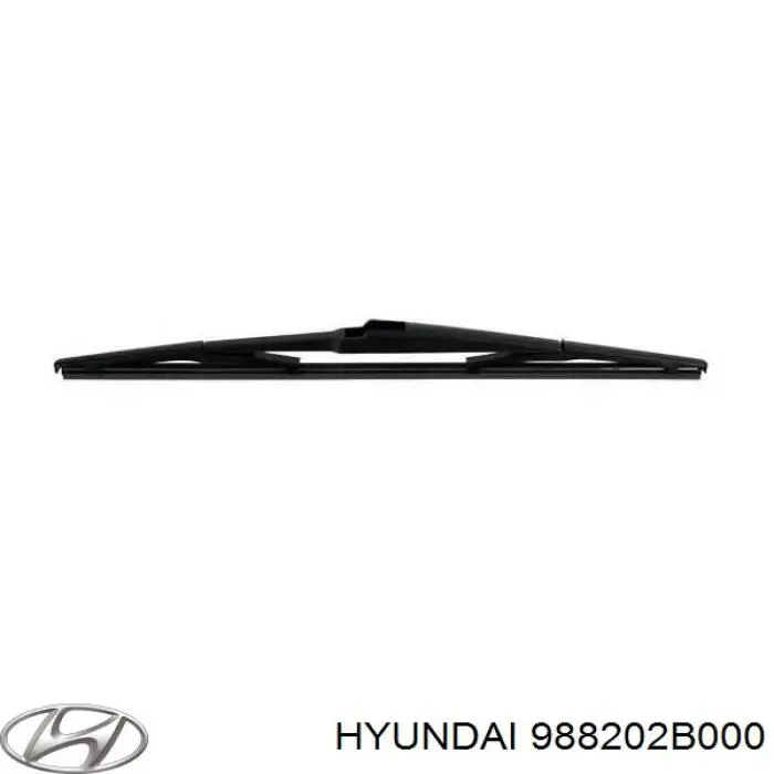 988202B000 Hyundai/Kia щітка-двірник заднього скла