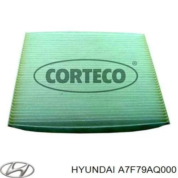 Фільтр повітряний обігрівача Hyundai/Kia A7F79AQ000 ціна, від 5.38 USD