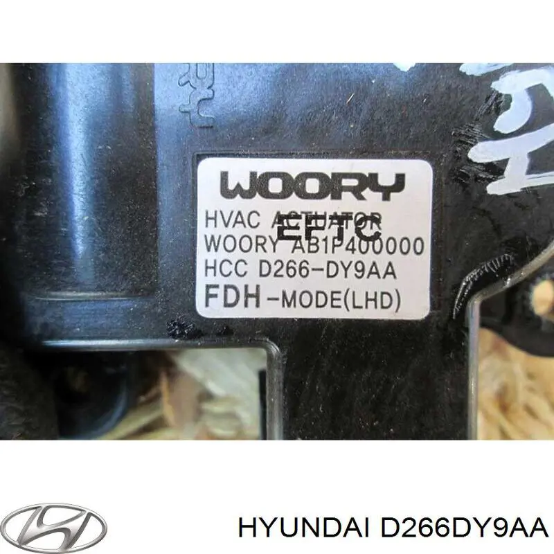  Hyundai/Kia D266DY9AA ціна, від 12.43 USD