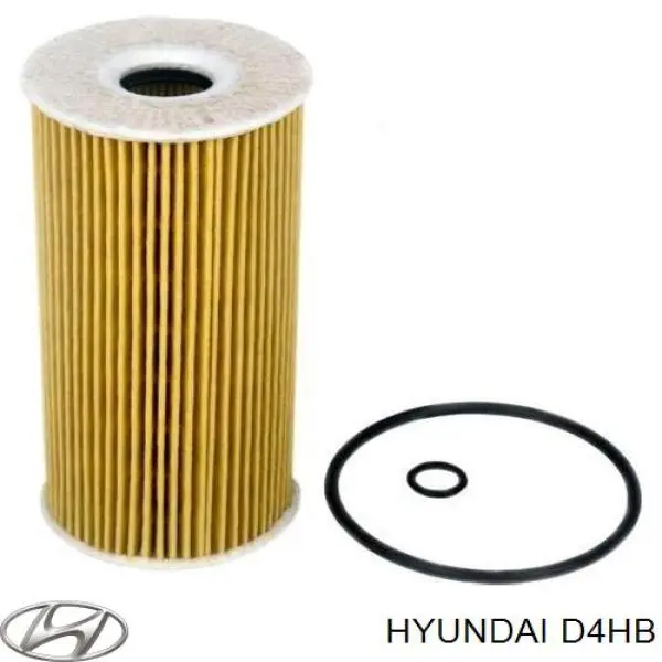 D4HB Hyundai/Kia двигун у зборі
