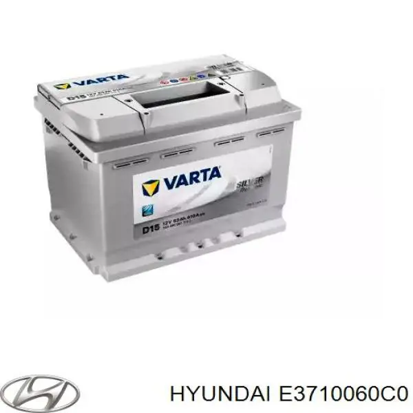 Купити Купити Акумулятор Hyundai/Kia Ємність 60А/г E3710060C0