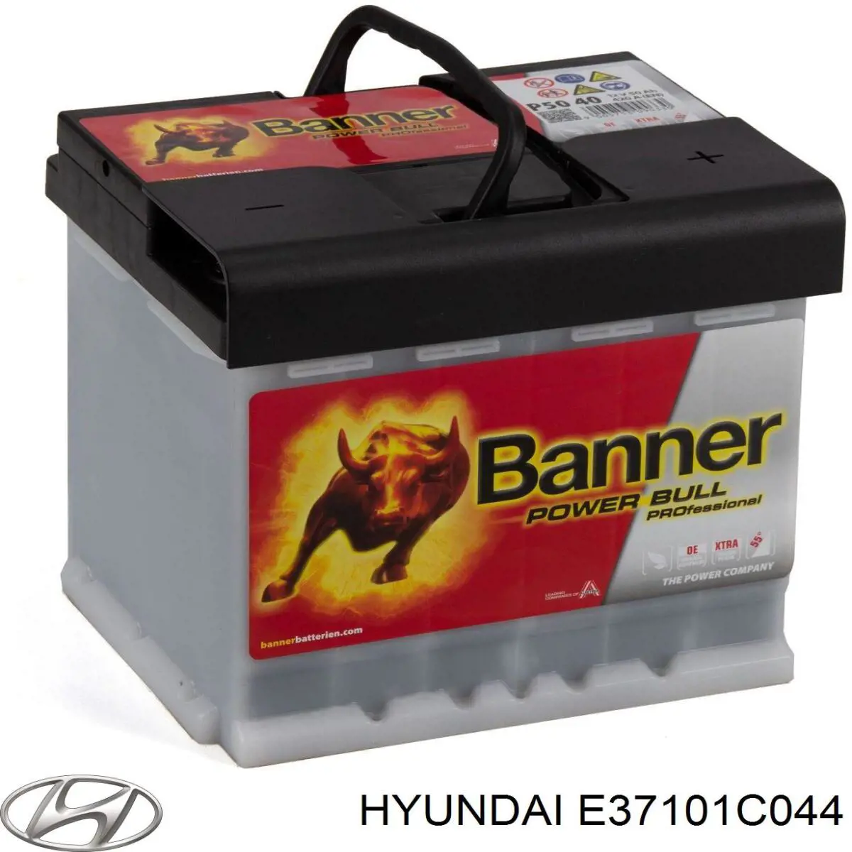 Батарея акумуляторна Hyundai/Kia E37101C044 ціна, від 68.88 USD
