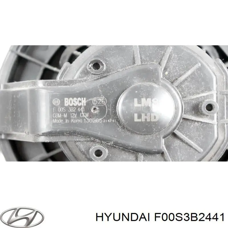 Двигун вентилятора пічки (обігрівача салону) Hyundai/Kia F00S3B2441 ціна, від 22.55 USD