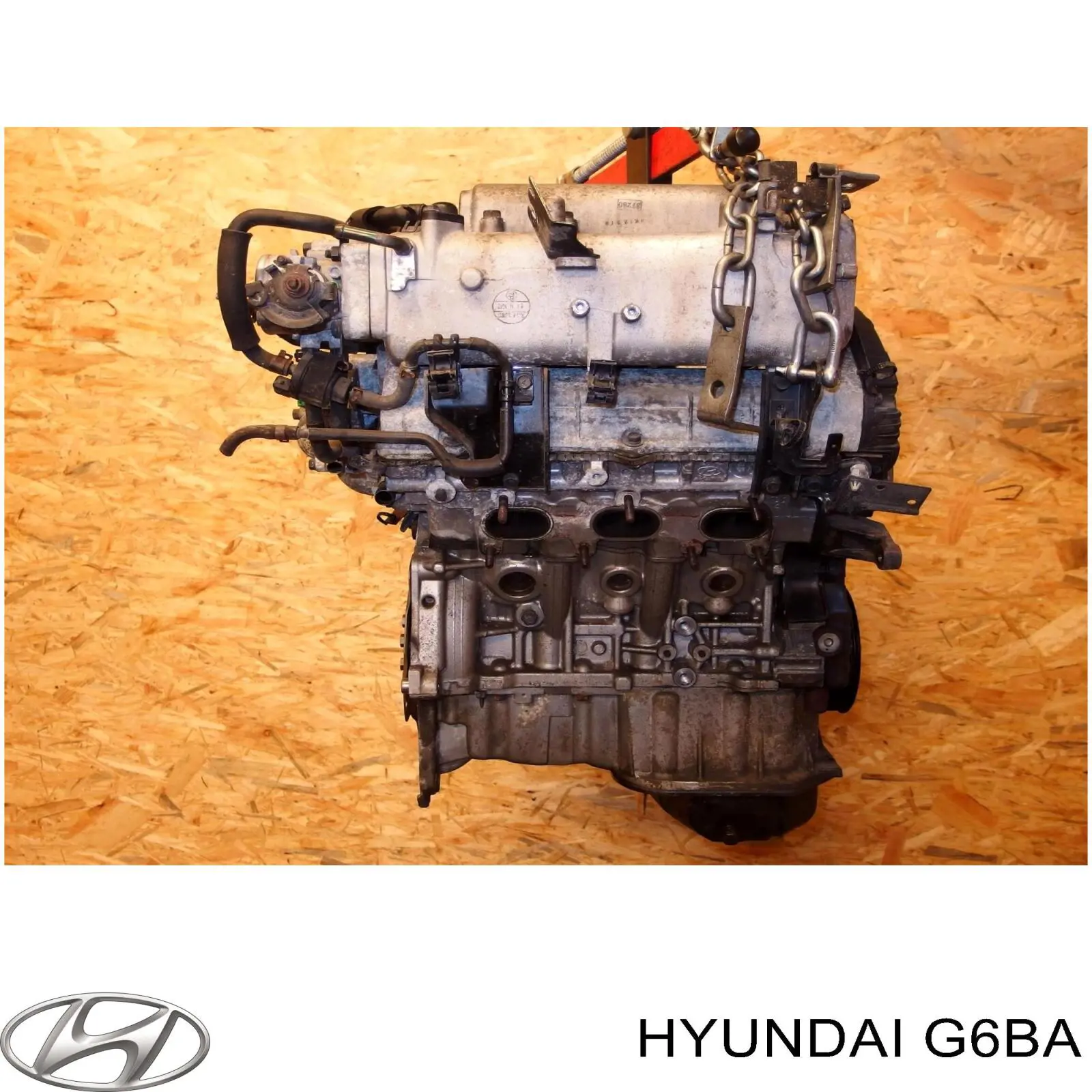 G6BA Hyundai/Kia двигун у зборі