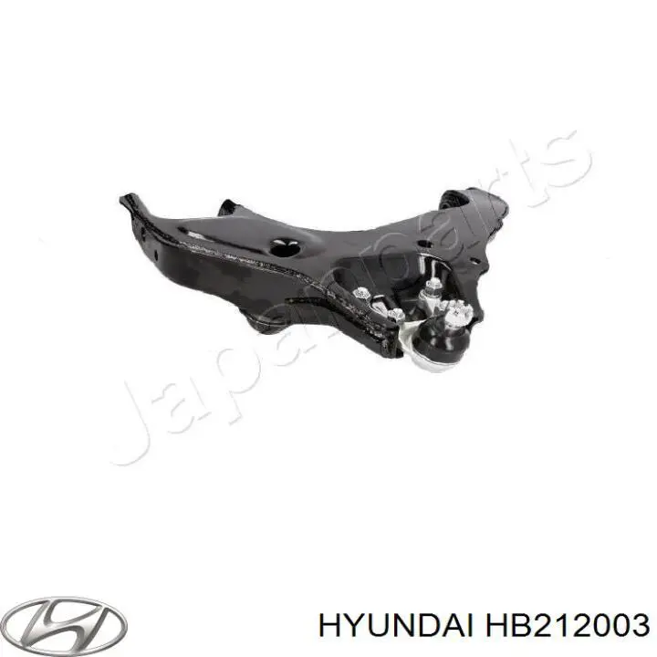 Купити HB212003 Hyundai/Kia Лівий важіль передній нижній підвіски