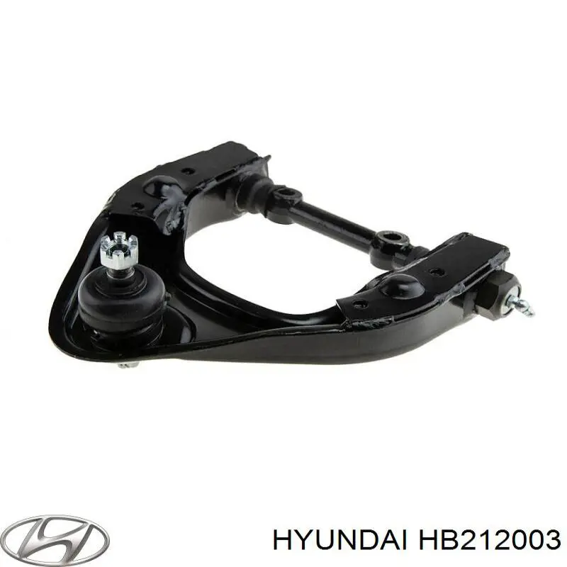Важіль передньої підвіски нижній, лівий HB212003 Hyundai/Kia