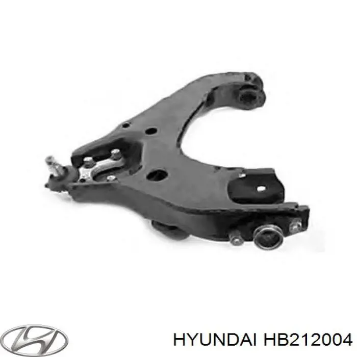 HB212004 Hyundai/Kia важіль передньої підвіски нижній, правий